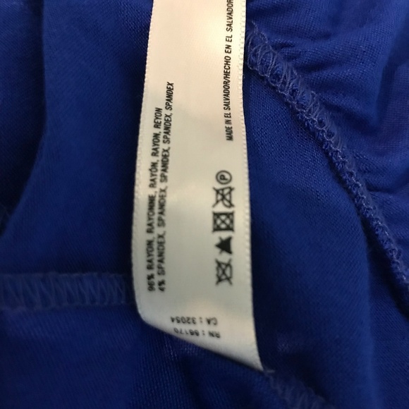 Anthropologie Royal Blue Damia Strapless Maxi XS - Picture 6 of 7